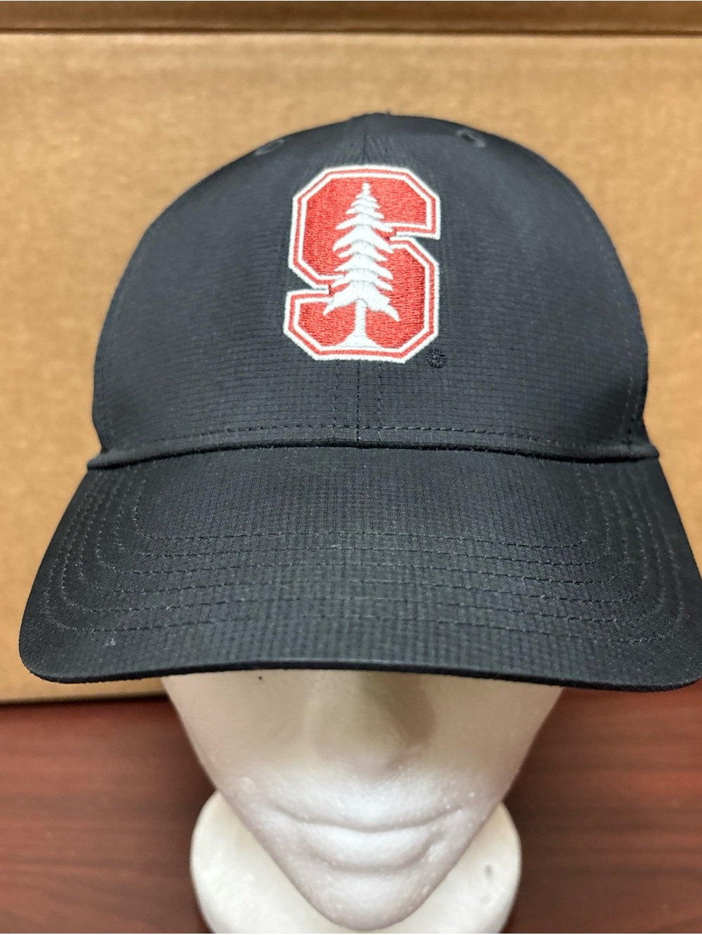 Nike Stanford Cardinals Hat Cap On-Field Black Performance Adjustable OSFM Dri